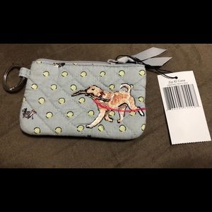 VERA BRADLEY BEST IN SHOW EMBROIDERED ID CASE